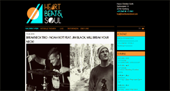Desktop Screenshot of heartbeatandsoul.com